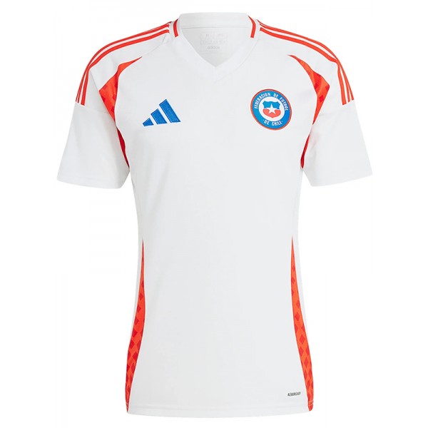 Chile maglia da trasferta kit da calcio da uomo seconda uniforme abbigliamento sportivo top da calcio maglia sportiva Coppa Euro 2024